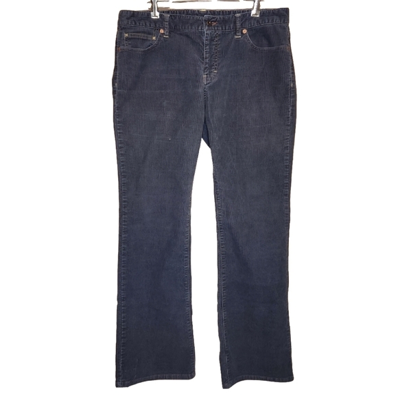 Polo Ralph Lauren Pants - POLO JEANS RALPH LAUREN MID-RISE GRAY CORDUROY PANTS SIZE 12 EUC